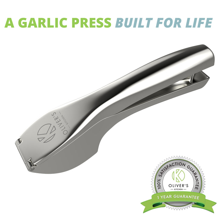 Garlic Press by Oliver's Kitchen sold by Oliver's Kitchen