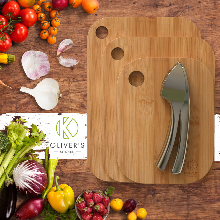 Garlic Press by Oliver's Kitchen sold by Oliver's Kitchen
