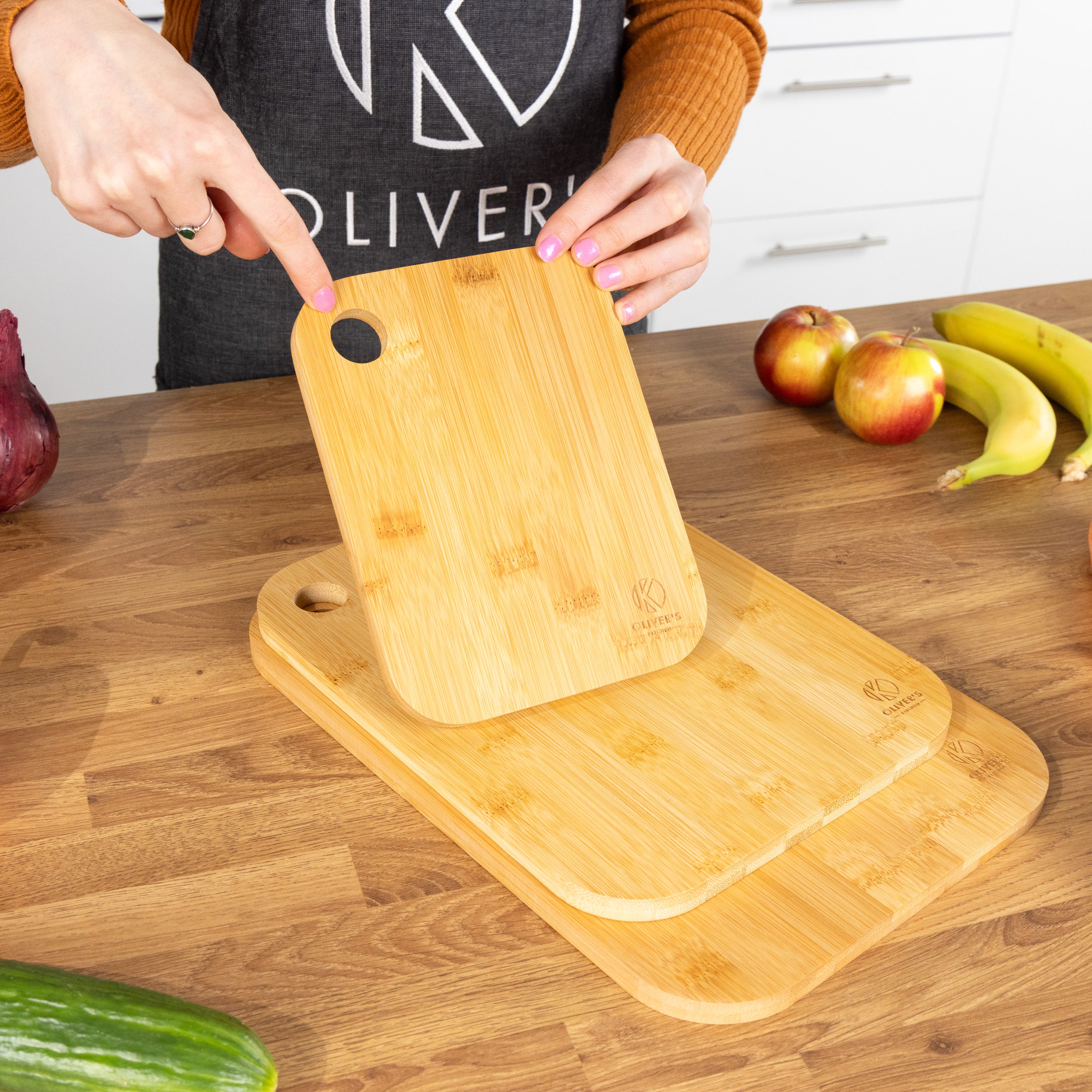 Kitchen cutting boards wood discount