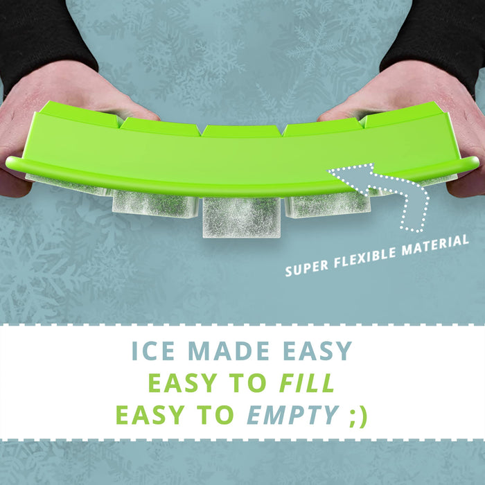 Stackable Cube Ice Tray Set
