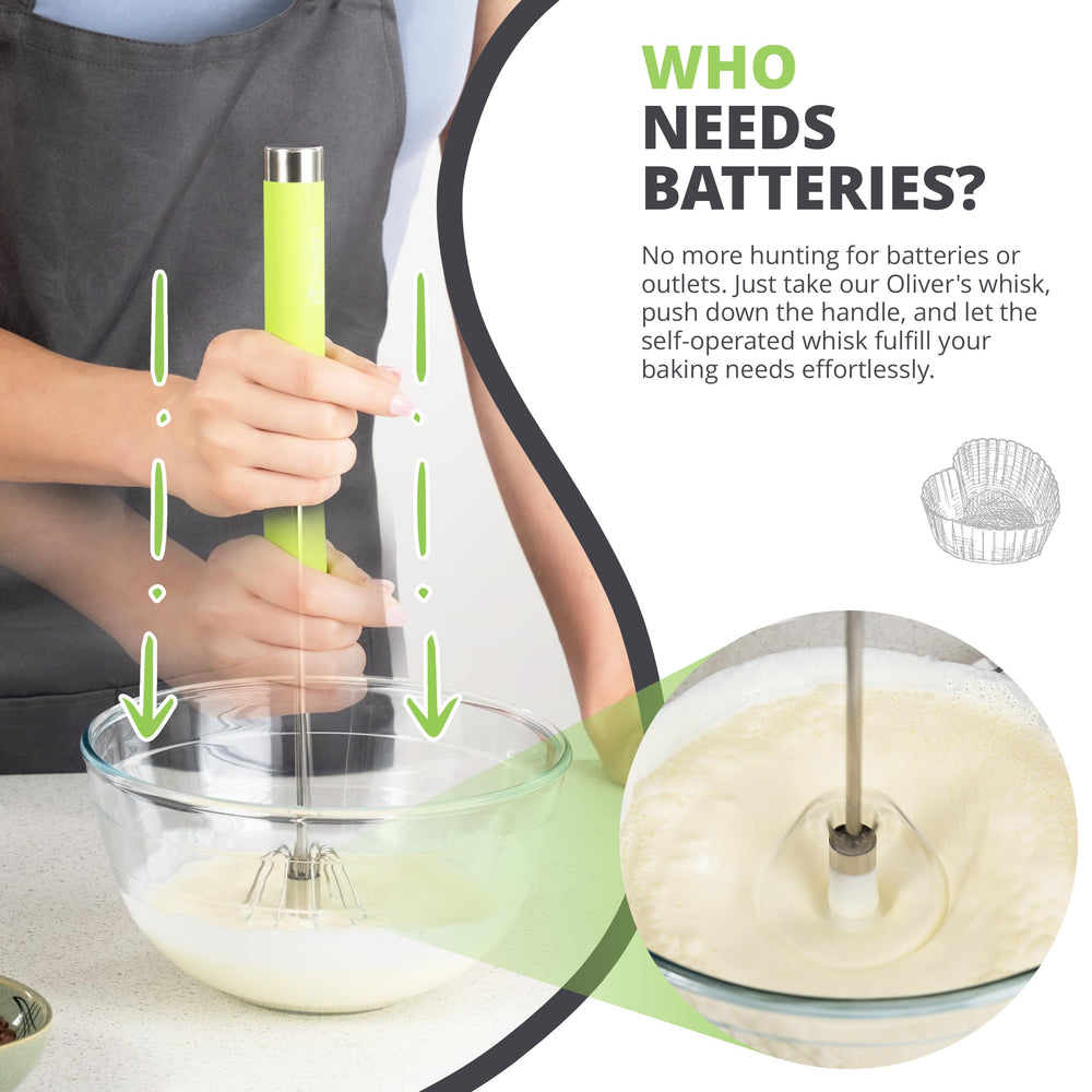  Hand Push Whisk by Oliver's Kitchen sold by Oliver's Kitchen 