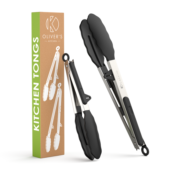 Cooking Tongs by Oliver's Kitchen  sold by Oliver's Kitchen 