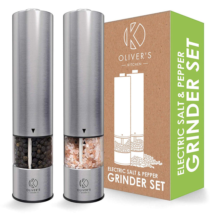  Electric Salt & Pepper Grinders by Oliver's Kitchen  sold by Oliver's Kitchen 